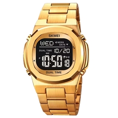 Relógio Masculino Relógio Skmei Digital 2004 Dourado - comprar online