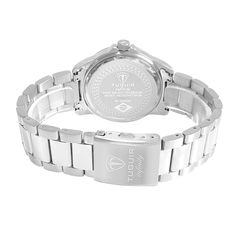 Relógio Masculino Tuguir Analógico Infinity TGI37010 Prata e Azul na internet