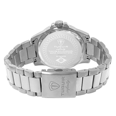 Relógio MultiFunção Masculino Tuguir Analógico Infinity TGI37043 Prata e Preto - comprar online