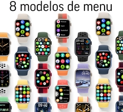 Relógio Inteligente Smartwatch W57 Pro Max NFC Bazik Prime + 7 Pulseiras - comprar online