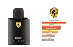Ferrari Black Masculino Eau De Toilette - 125ml - loja online