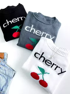 Blusa Feminina Manga Longa Cherry na internet