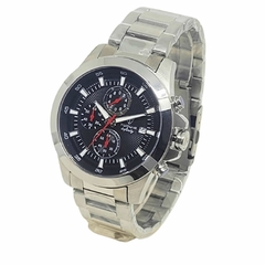 Relógio Masculino de Aço Cronógrafo Tuguir Analógico Infinity TGI37035 Prata - comprar online