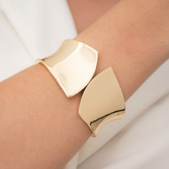 BRACELETE ABERTO LARGO (3,9 CM)