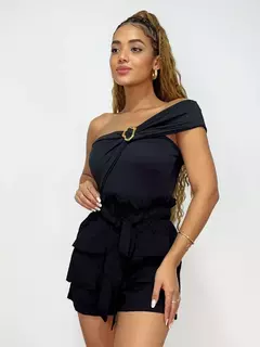 BODY FEMININO EM SUPLEX OMBRO ÚNICO COM FIVELA GIOVANA REF. 1418 - comprar online