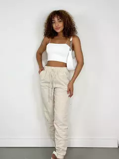 CALÇA FEMININA LINHO JOGGER SABRINA REF. 229 - comprar online