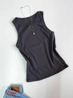 BLUSA FEMININA REGATA EM RIBANA ISIS REF. 788 - EMISVILLE
