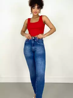 CALÇA FEMININA SKINNY JEANS MÉDIO ARIELI REF. 770 - comprar online
