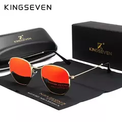 KINGSEVEN-Óculos reflexivos clássicos para homens - EMISVILLE