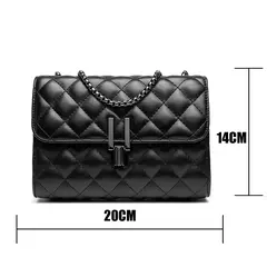 Bolsa feminina transversal corrente escura “Y” Bolsa Ombro Feminina - comprar online