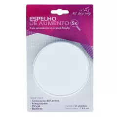 ESPELHO DE AUMENTO COM VENTOSA - ZOOM X5 - BARBA E MAQUIAGEM na internet
