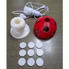 Luminária Cogumelo Personalizada - EMISVILLE