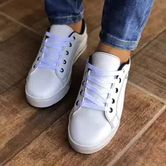 Imagem do TÊNIS FEMININO PLATAFORMA BRANCO SPATÊNIS CASUAL BELLA