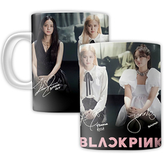 Taza Black Pink