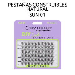 Pestañas construibles DIY Lash Extensions NATURAL - Bela Belleza