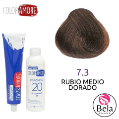 TINTE ALFAPARF COLOR AMORE + PEROXIDO 20VOL - Bela Belleza