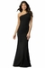 Vestido Longo Com Uma Alça Um Ombro Nú VRP38