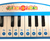 Pianito Electronico Juliana Y Julian - Toystomy - ToysTomy
