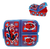 Lunchera Con Divisiones Infantil Vianda Escolar Spiderman Color Rojo Spiderman - Spidey