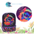 Imagen de Wabro Mochila Stitch 17 Pulgadas Espalda Surf Disney 27151 Color Negro Con Azul Diseño De La Tela Stitch Surf
