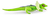 Mascota Robot Lagarto Verde - Robo Alive