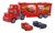 Camion Cars 2 Autos Mcqueen Y Cruz Ditoys Mack Friccion Color Rojo Personaje Rayo Mcqueen en internet