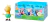 Muñecos Peppa Pig La Fiesta De Peppa Y Sus Amigos 7,5cm