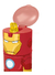 Botella Infantil 350ml Character Sipper Color Ironman - comprar online