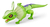 Mascota Robot Lagarto Verde - Robo Alive