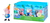 Muñecos Peppa Pig La Fiesta De Peppa Y Sus Amigos 7,5cm - ToysTomy