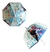 Paraguas Impermeable Infantil Lluvia Automatico Disney Wabro Color Frozen Celeste - ToysTomy