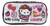 Cartuchera Escolar Wabro Hello Kitty Doble Cierre Infantil Color Grafity - comprar online