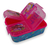 Lonchera Sandwichera Multiple Escolar Con Compartimientos Color Rosa Barbie en internet