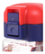 Botella 550 Ml Safely Lock Con Cierre Avengers Color Rojo en internet