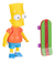 Figura Bart Simpsons De 7cm Pulgadas Los Simpsons - comprar online