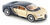 Imagen de Welly Auto A Escala 1:36 Color Bugatti Dorado Y Negro