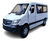 Auto Metal Welly Escala 1:36 Porsche Citroen Bmw En Mca Color Sprinter Blanca