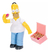The Simpsons Homero Figura 13cm - Jakks - Toystomy