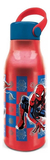 Botella Aluminio Flexi Handle 760 Ml Spiderman Hombre Araña Color Rojo