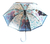 Paraguas Impermeable Infantil Lluvia Automatico Disney Wabro Color Frozen Celeste - comprar online