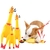 Frango Galinha Mordedor de Borracha para Cachorro Brinquedo Pet Faz Barulho com Apito Sonoro Som - comprar online