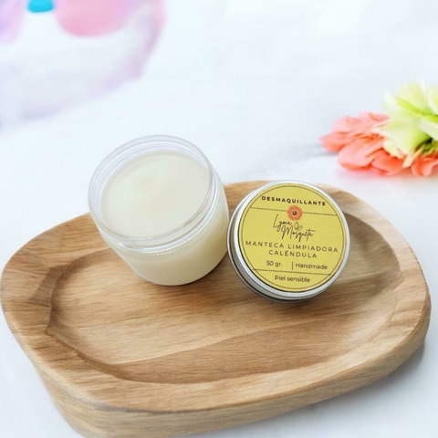 Manteca limpiadora de caléndula 50 gr