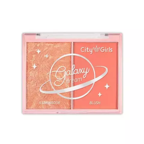 Duo Blush e Iluminador Galaxy Dream | City Girls