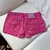 Mini Shorts Rosa Retrato Falado - comprar online