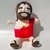 Jesus acalma boneco de pelúcia - luz respiração
