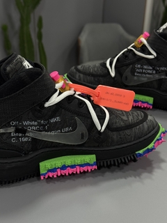 Imagem do OFF WHITE x Nike Air Force One Mid Black