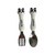 Kits de Talheres Infantis com Estojo – Cartoon Baby