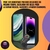 Fone de Ouvido Bluetooth 5.0 para Capacete com Microfone e Iluminação RGB - DROPLY ATACADO