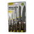 Conjunto de Facas com 5 Peças em Aço Inoxidável - B-Max - DROPLY ATACADO