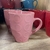 Caneca de Cerâmica Texturizada com Relevo Design Moderno